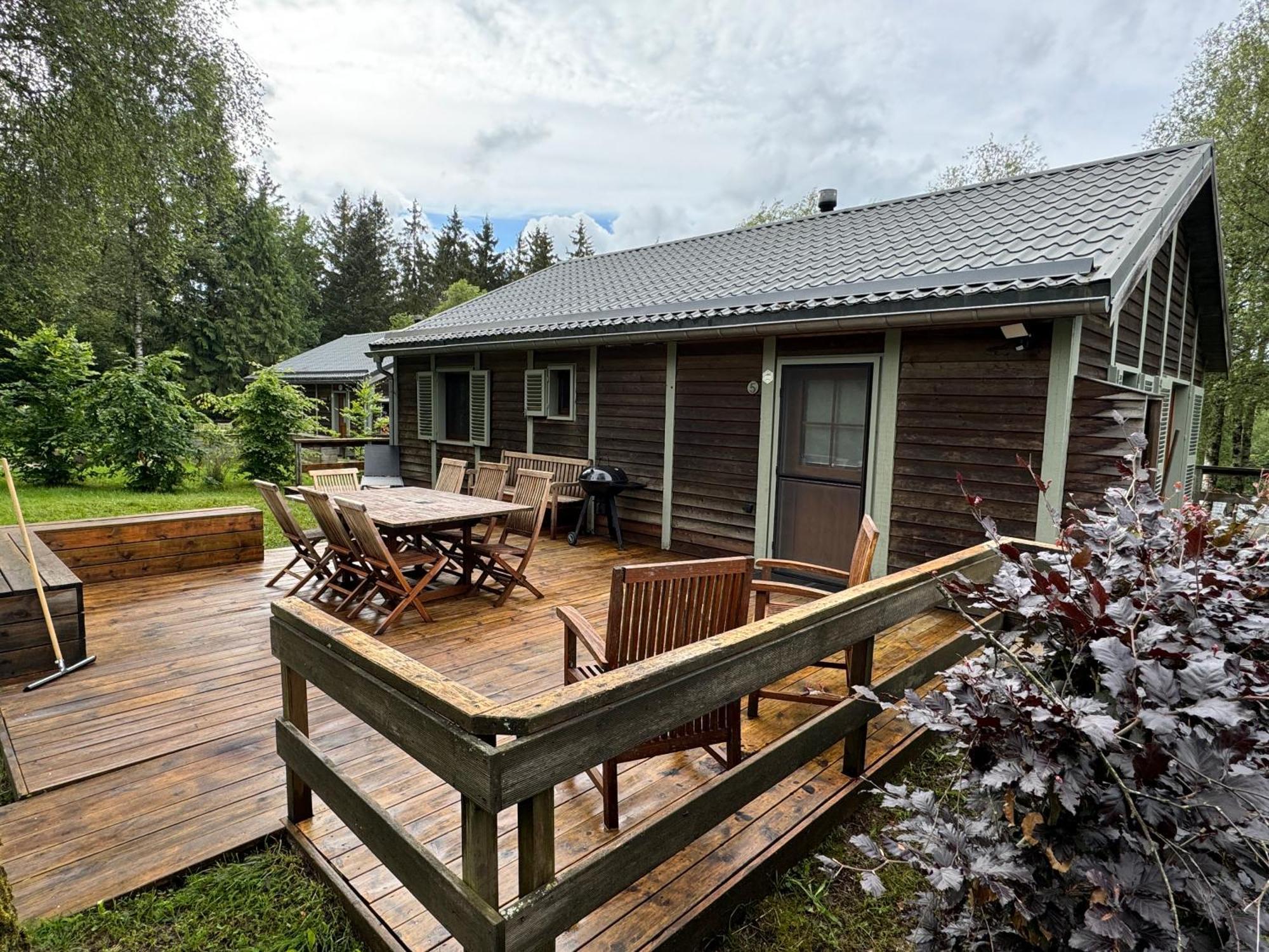 Chalet De Charme, Le "Caribou Lodge", Eifel Belge Bullange Exterior photo